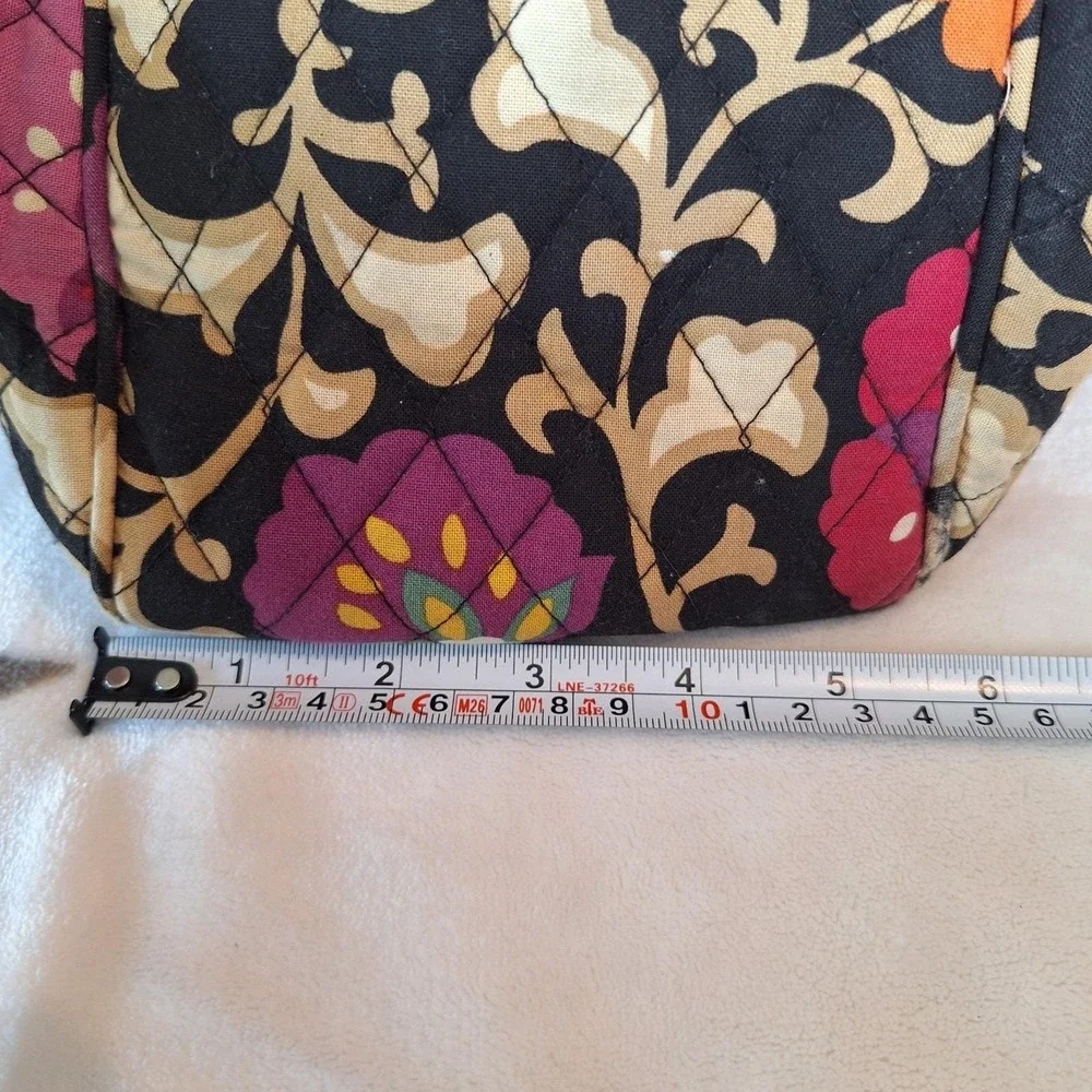 Vera Bradley Suzani Quilted Purse Sachel Bag Pretty Late Summer Early Fall Color
